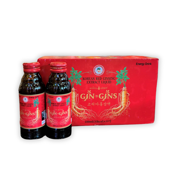 Nước Hồng Sâm Cô Đặc Gin Gins 100ml x 10 lọ