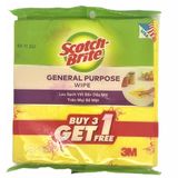 Khăn Lau Đa Dụng Scotch Brite 3M 34x35cm 4 cái/gói