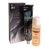 Kem Nhuộm Tóc Phủ Bạc Berina Thái Lan 60ml MÀU ĐEN A1