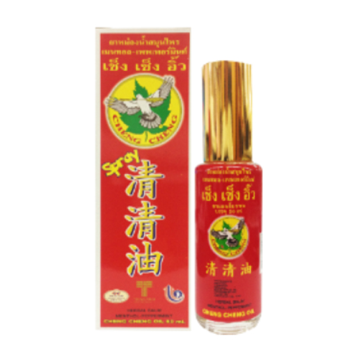 Dầu gió Cheng cheng dạng lăn đỏ 5ml