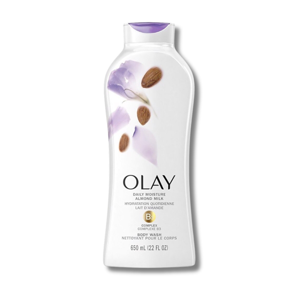 Sữa Tắm Olay Hydrating Clean Almond Milk 650ml