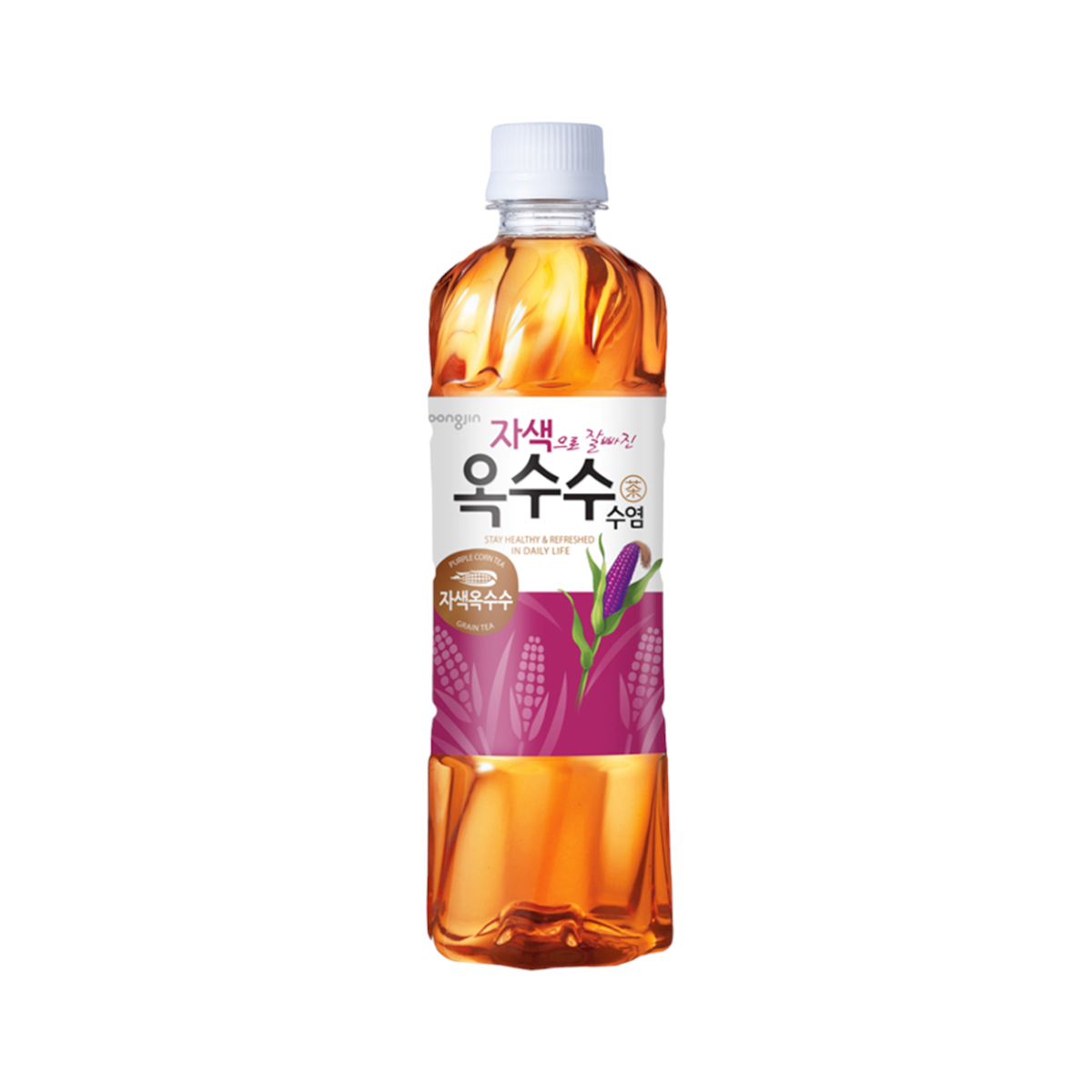 Trà râu bắp không đường Woongjin 500ml