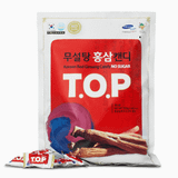 Kẹo Hồng Sâm Không Đường T.O.P Daesan 500g