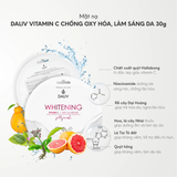 Mặt Nạ Trắng Da Daliv Tinh Chất Vitamin C 30gr