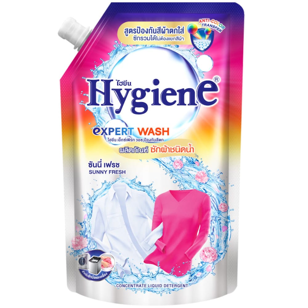 Nước Giặt Hygiene Expert Wash Chống Phai Màu Sunny Fresh 520ml