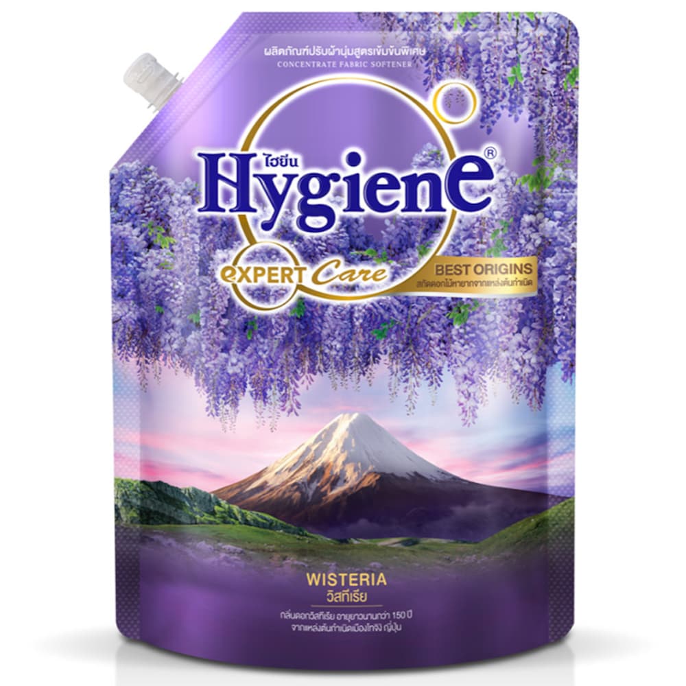 Nước Xả Vải Đậm Đặc Hygiene Expert Care Best Origins-Wisteria 1300ml