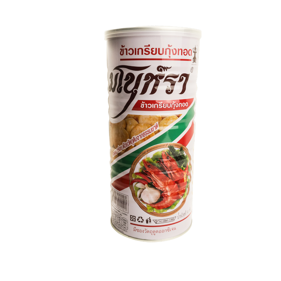 Snack Tôm Manora Thái Lan Dạng Lon 90g