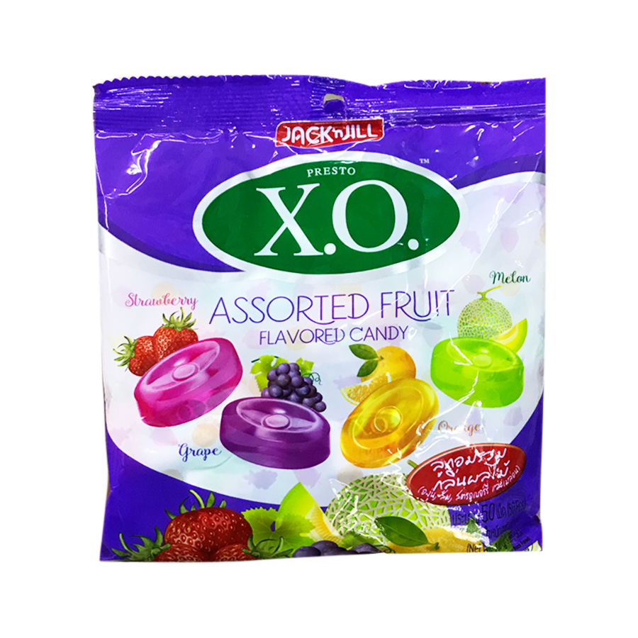 Kẹo X.O. Jack'n Jill Vị Trái Cây 110gr