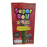 Lốc 12 Rong Biển Sấy Cuộn Super Roll HQ - Vị Cay