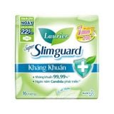 Băng vệ sinh Laurie Ngày Vừa & Nhiều Siêu Mỏng Kháng Khuẩn 22,5cm 16 miếng/gói