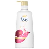 Dầu Gội và Dầu Xả Dove Thẳng Mượt Nutritive Solutions Straight & Silky 410ml