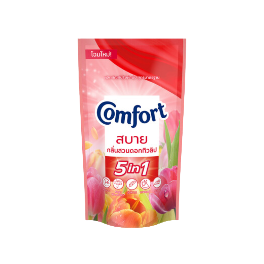 Nước Xả Vải COMFORT Fabric Softener Hoa Ly Đỏ Thái Lan 500ml