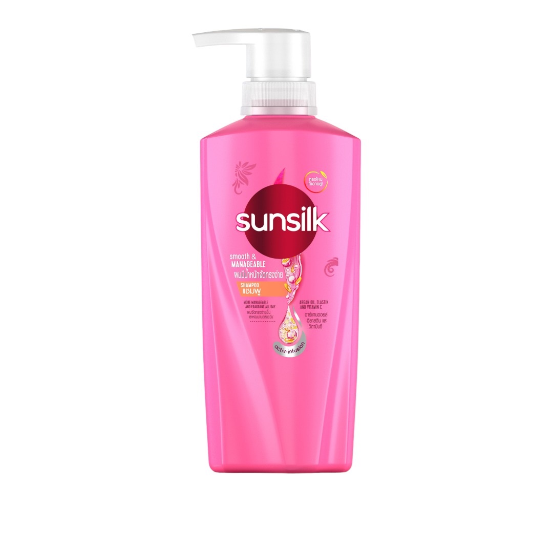 Dầu Gội Sunsilk Smooth & Manageable Mượt Mà Dễ Tạo Kiểu 450ml (chai)