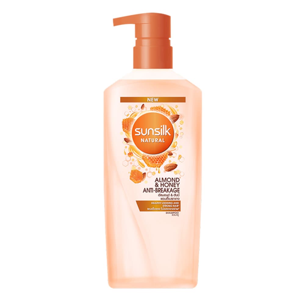 Dầu Gội Sunsilk Natural Almond & Honey Anti-Breakage Chống Rụng Tóc 450ml