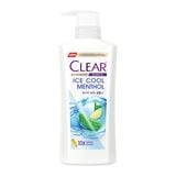Dầu gội Clear IceCool Bạc Hà Mát Lạnh 370ml