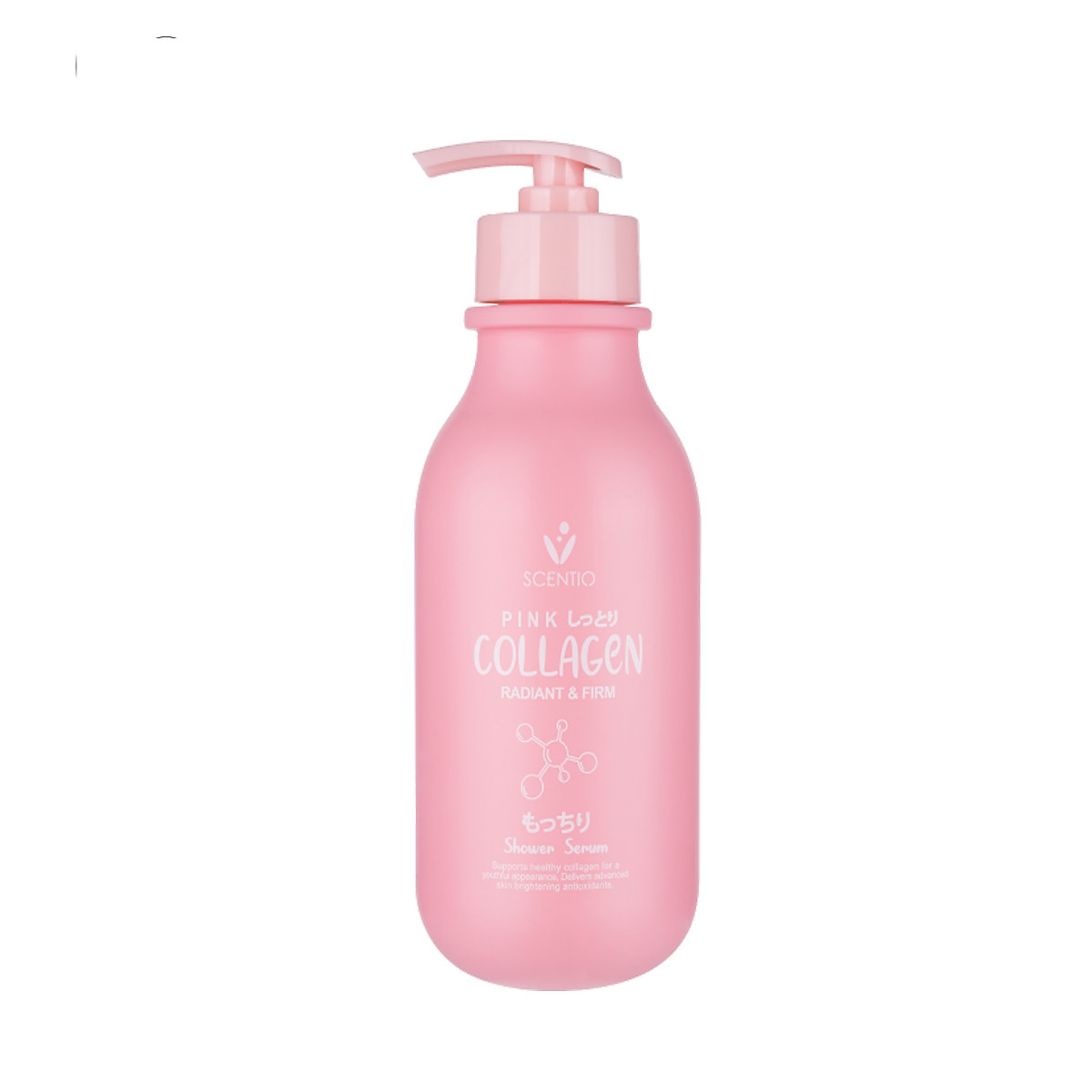 Sữa Tắm Dưỡng Trắng Mịn Da Scentio Pink Collagen 350ml