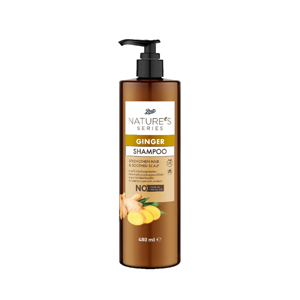 Dầu Xả BOOTS Nature's Series Gừng 480ml
