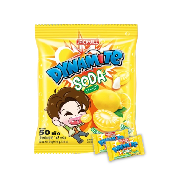 Kẹo Dynamite Soda Chanh 145g