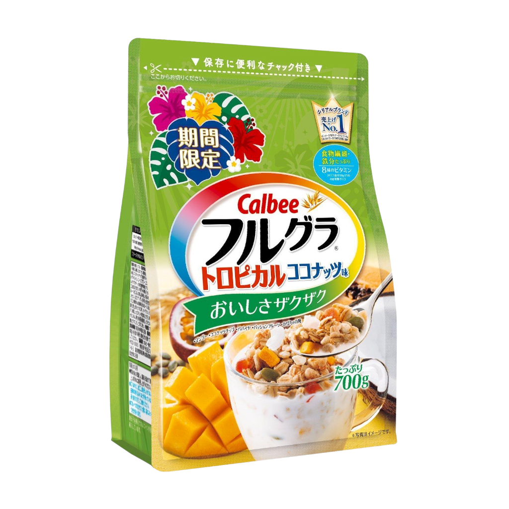 Ngũ Cốc Trái Cây Calbee Vị Xoài & Dứa 700g