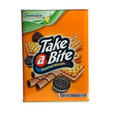 Bánh Hộp Thiếc Hỗn Hợp Malaysia Take A Bite 600gr