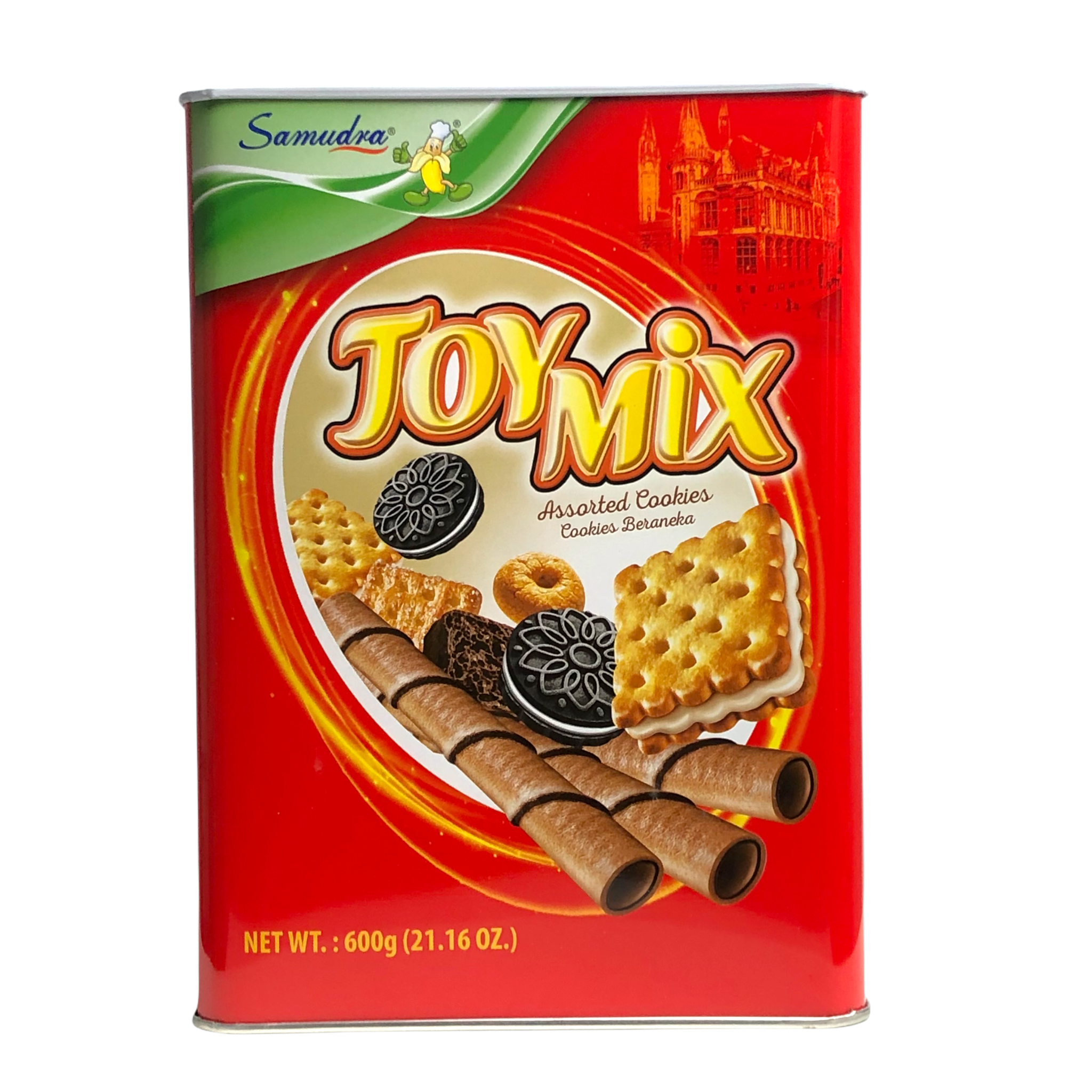 Bánh Hộp Thiếc Hỗn Hợp Malaysia Joy Mix 600gr