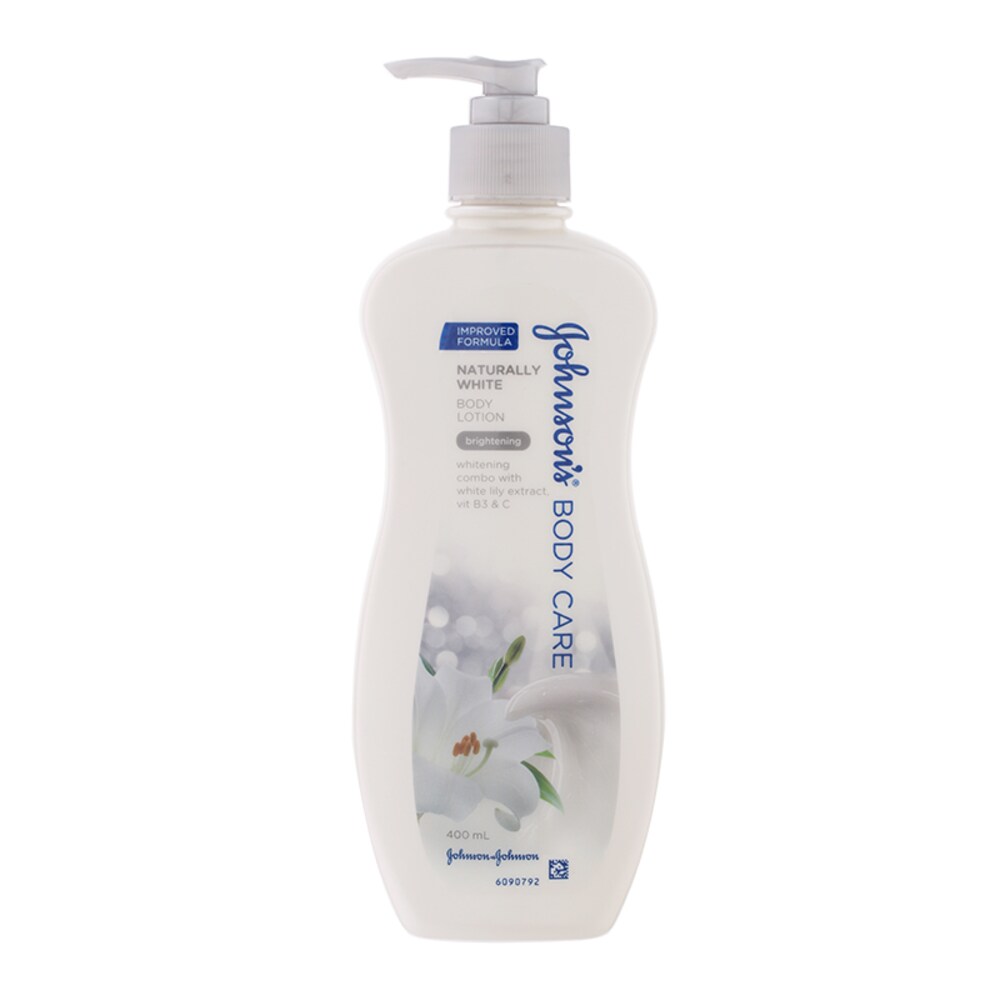 Sữa Dưỡng Thể Johnson Naturally White UV 400ml