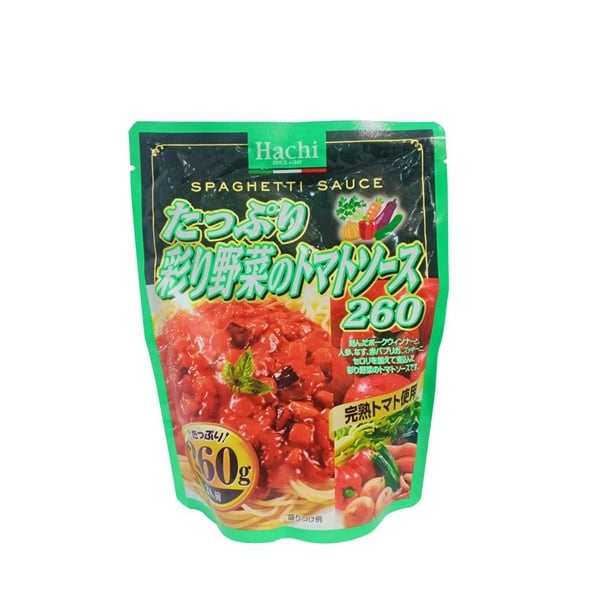 Sốt Cà Chua và Rau Củ Hachi Nhật Bản 260g