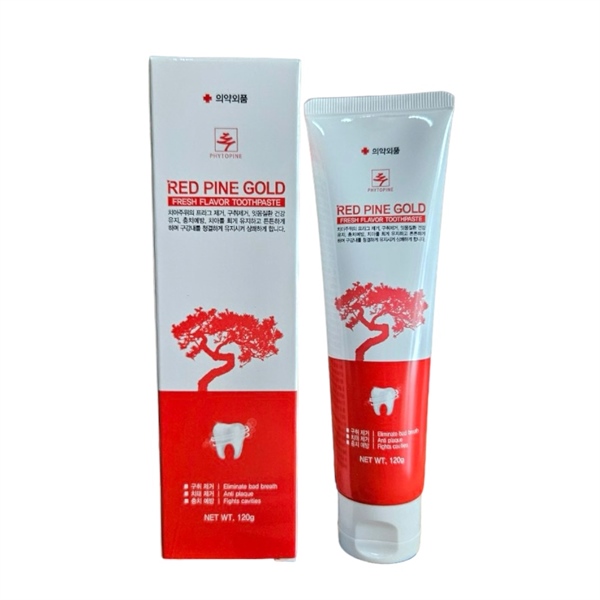 Kem Đánh Răng Tinh Dầu Thông Đỏ 120G