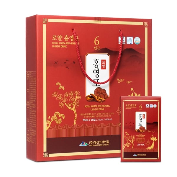 Nước Hồng Sâm Linh Chi Daesan 70ml