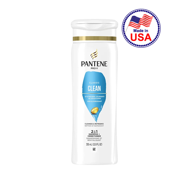 Dầu Gội & Xả 2in1 Pantene Classic 355ml