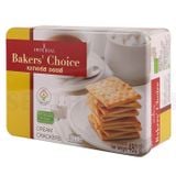 Bánh quy không đường Baker's Choice - hộp thiếc 480g