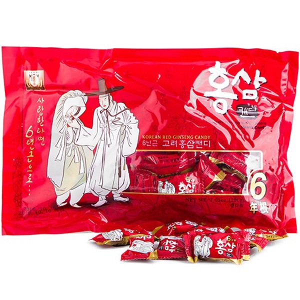 Kẹo Hồng Sâm Hàn Quốc Ông Bà Lão 200g