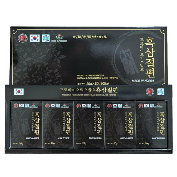 Hắc Sâm Lát Tẩm Mật Ong Hankook Panax 20g