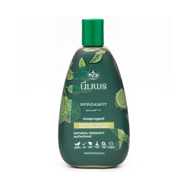 Dầu Gội Thảo Dược Giảm Rụng, Tóc Dầu&Mỏng NIMPORN Bergamot Cô Đặc 400ml