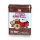 Bánh Quy Cafe Cappuccino SiamFoods Hộp Thiếc 400g