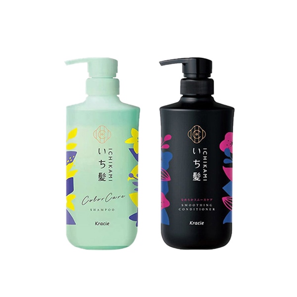 Set Gội Xả Ichikami Phục Hồi Hư Tổn Cho Tóc Nhuộm Nhật Bản 480mlx
