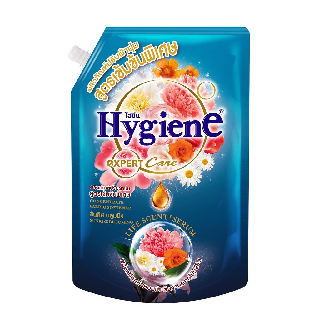 Nước Xả Vải Đậm Đặc Hygiene Expert Care Sunkiss Blooming 1150ml