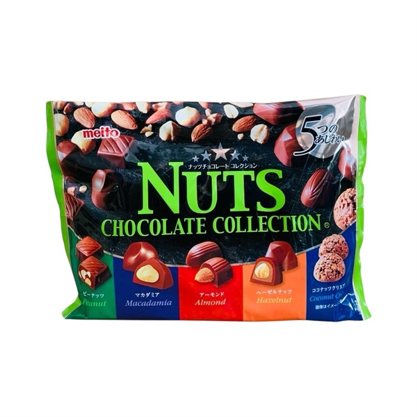 Chocolate Meito Nhân Hạt Tổng Hợp 118g