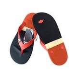 Dép Xỏ Ngón Nam Rubber Soul Balance 3 - Black Brick Orange