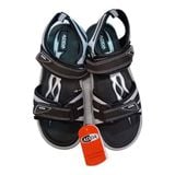 Dép Sandal Nam ADDA 2N27 - Đen Black Gray