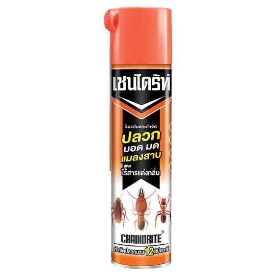 Xịt Côn Trùng CHAINDRITE3 Orange Không Mùi 600ml