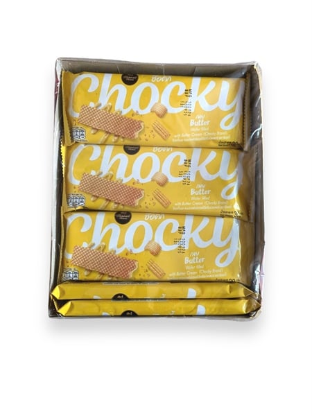 Bánh Xốp Chocky Hộp 12+2 Gói Vị Bơ