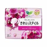 Băng vệ sinh Hằng Ngày Laurier Hương Hoa Hồng (72 miếng)