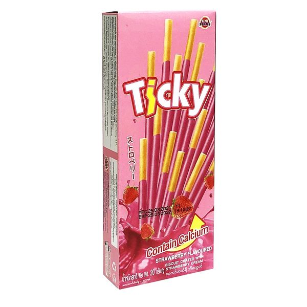 Bánh Que Ticky Phủ Kem 20g SeeThai