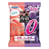 Thạch Trái Cây Orihiro Vị Đào & Nho 216gr