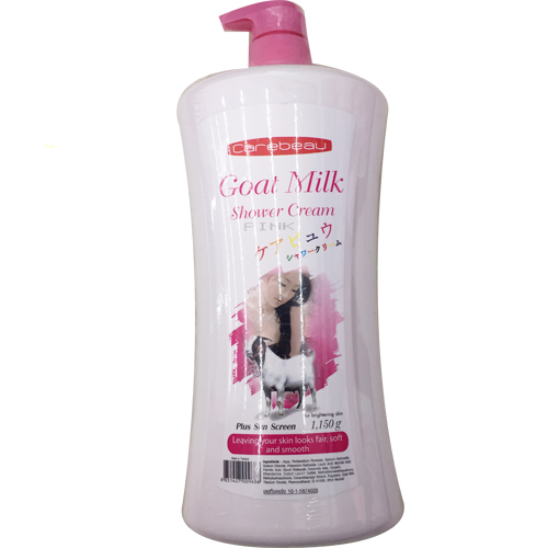 Sữa Tắm Sữa Dê Pink Carebeau Goat Milk 1150ml