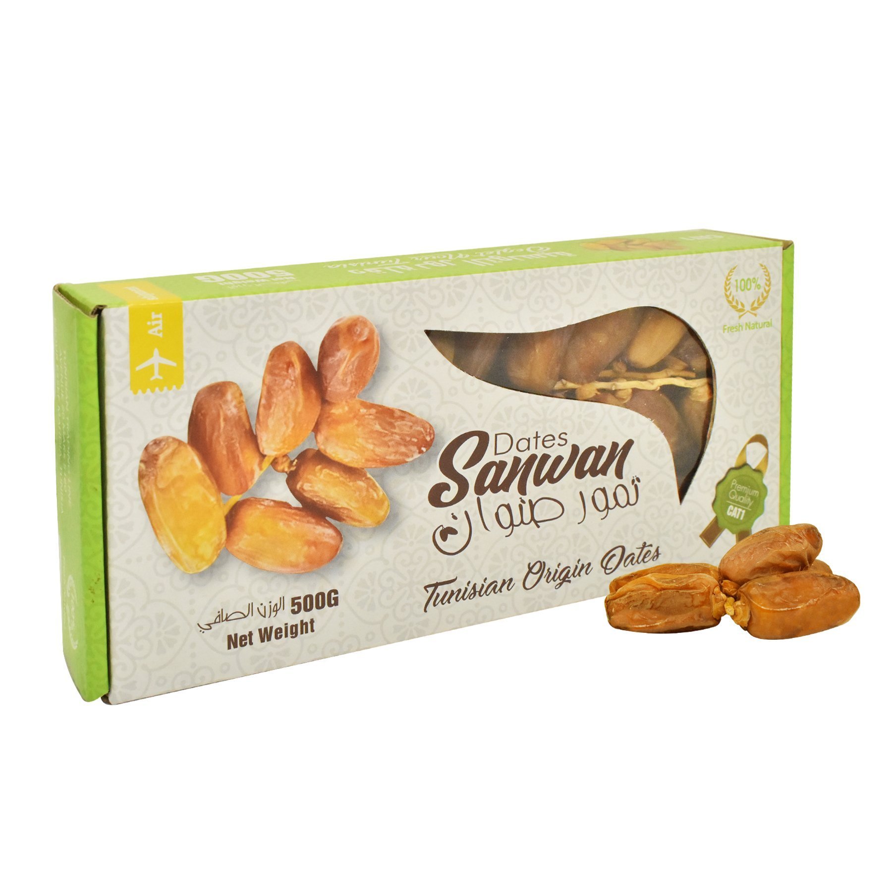 Chà Là nguyên cành Dates Sanwan 500g