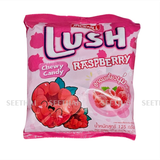 Kẹo Dẻo Chewy LUSH Raspberry 125gr