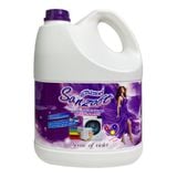 Nước Giặt Xả Đậm Đặc Sanzoft Hương Hoa Violet Cổ Điển 6in1 3.5L
