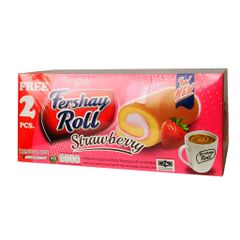 Bánh Bông Lan Fershay Roll Vị Dâu 240g